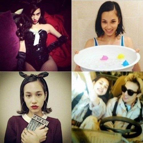 지드래곤 마음 훔친 키코는 누구? 혼혈에 3개 국어 능통 '엄친딸'